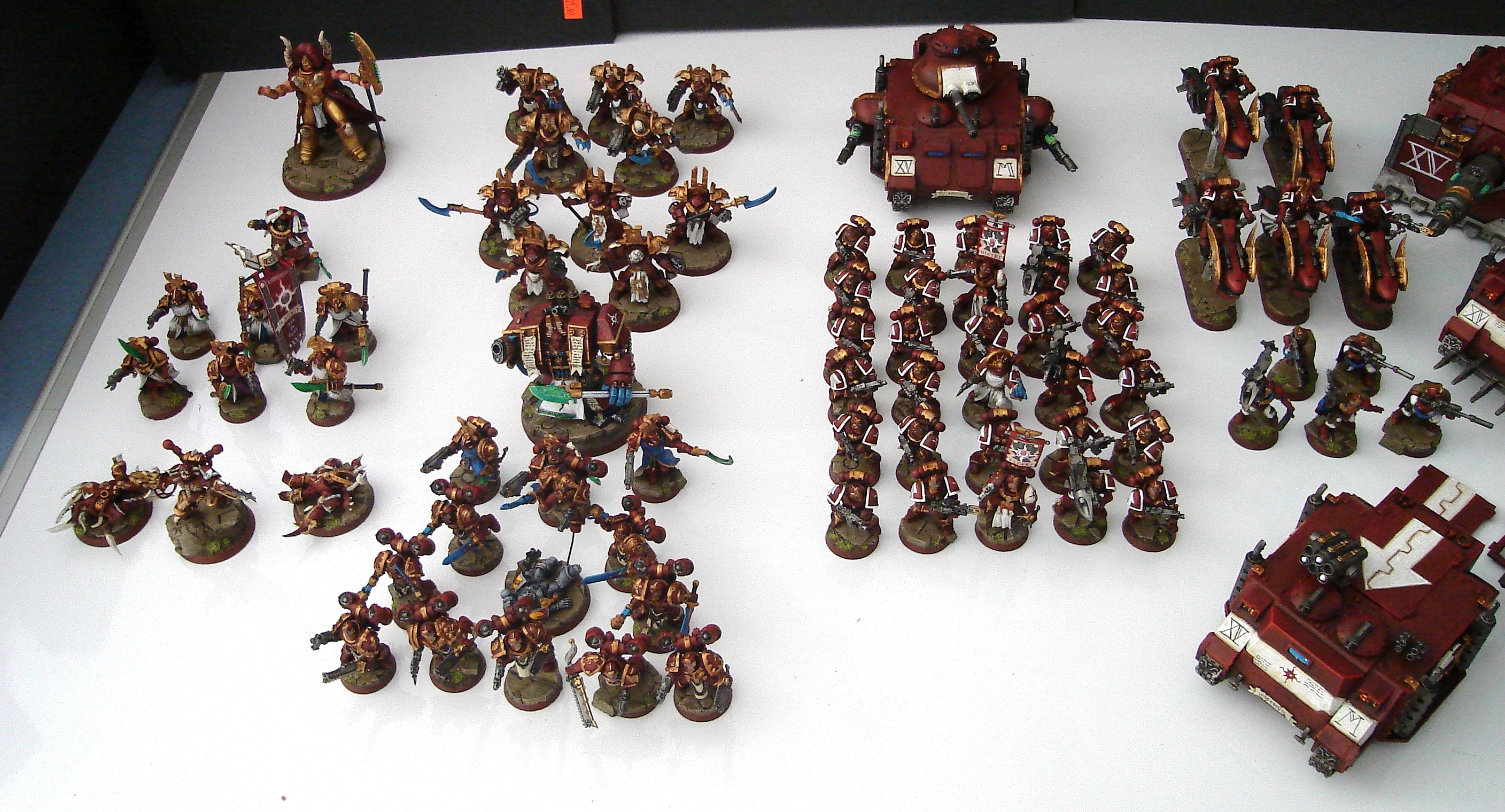 Mordian Th Regiment Heresy Era Thousand Sons Last Rhino Done Army